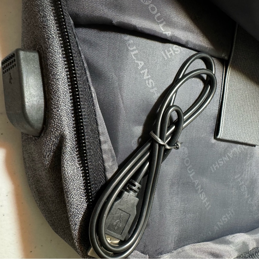 Oulanshi School Business Laptop Backpack with USB Charging Port Unisex NWT - Picture 4 of 17